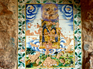 mosaico de la Virgen
